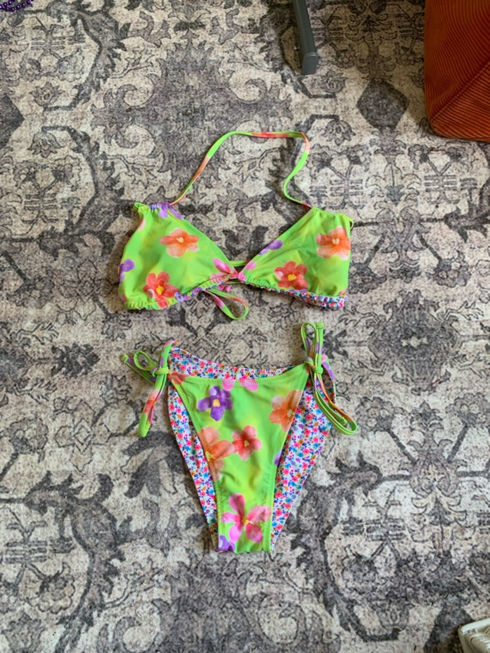 Reversible Floral Bikini
